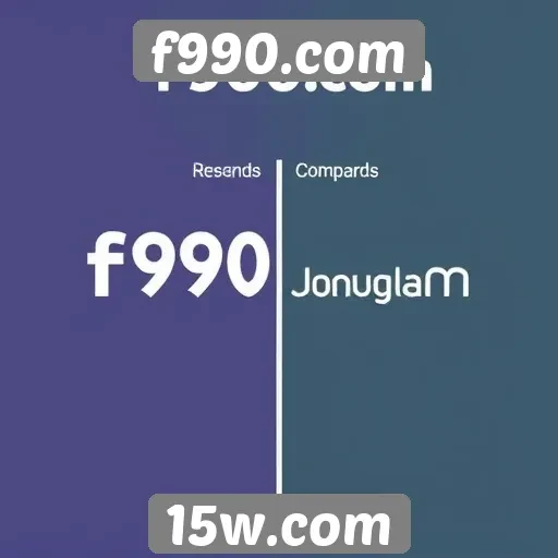 Comparativa entre f990.com e outros sites de jogos