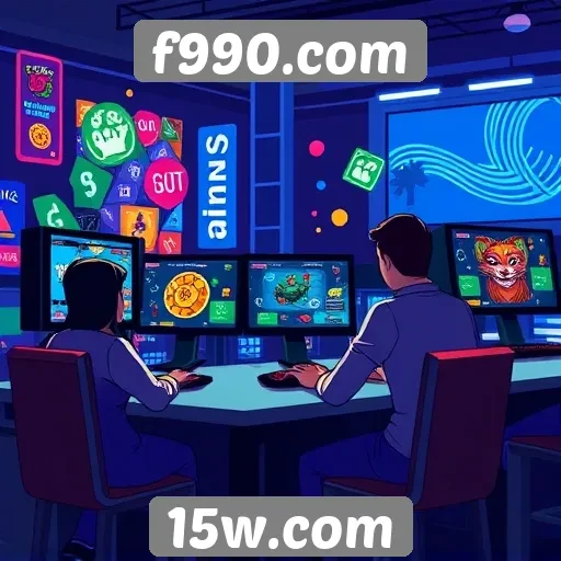 Plataforma de jogos f990.com inova com recursos interativos